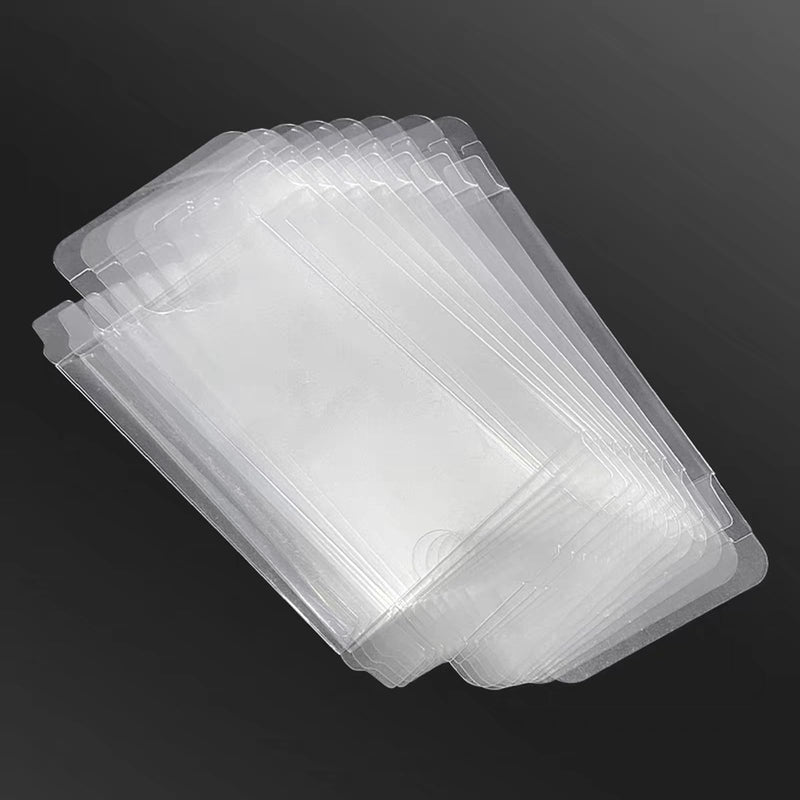 10PCS Clear Dust-Proof Resealable Protective Outer PET Display Sleeves for Cassette Tape