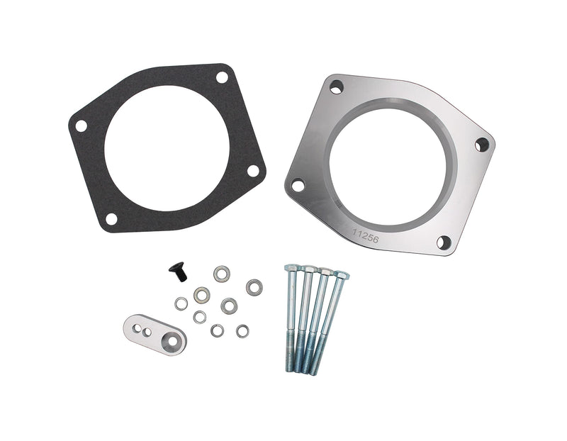 11256 Throttle Body Spacer Compatible with GM Truck 4.8L, 5.3L, 6.2L 2007-2012 Replacement for Spectre Performance