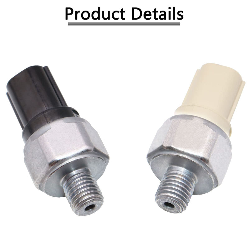 2PCS Transmission Pressure Switches 28600-P7W-003 28600-P7Z-003 Compatible with Honda Accord Civic Odyssey Pilot Acura CL MDX Automatic Transmission 2ND - 3RD Gear Oil Pressure Sensor Switch