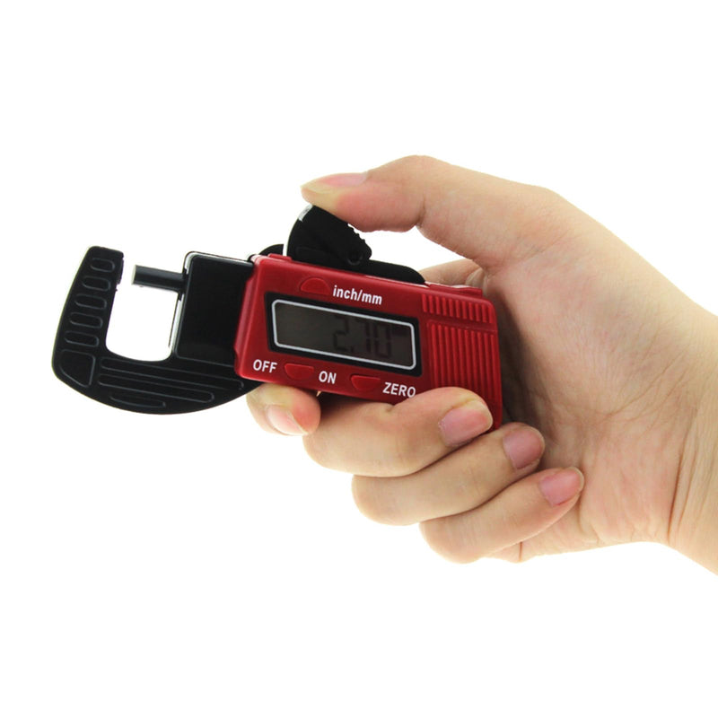 2pcs Thickness Gauge Caliper Micrometer Thickness Micrometer Measurement Tool for Thickness Digital Micrometer