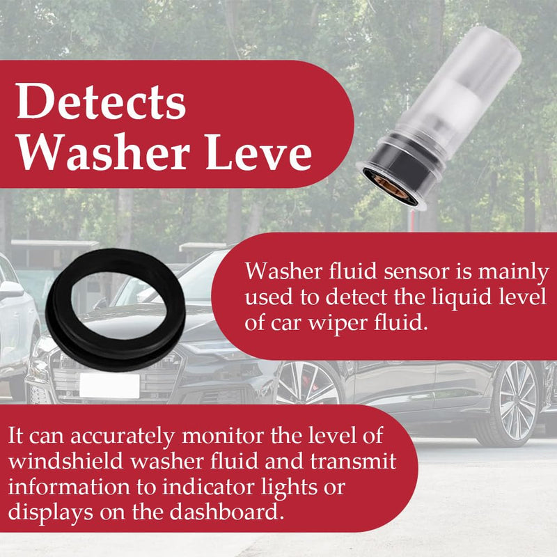 Wiper Washer Windshield Fluid Level Sensor, Windshield Wiper Fluid Sensor Replacement OEM#289111E400 2502-306621, Car Accessories Fit for Nissan 350Z GT-R Quest Maxima Altima Murano Sentra