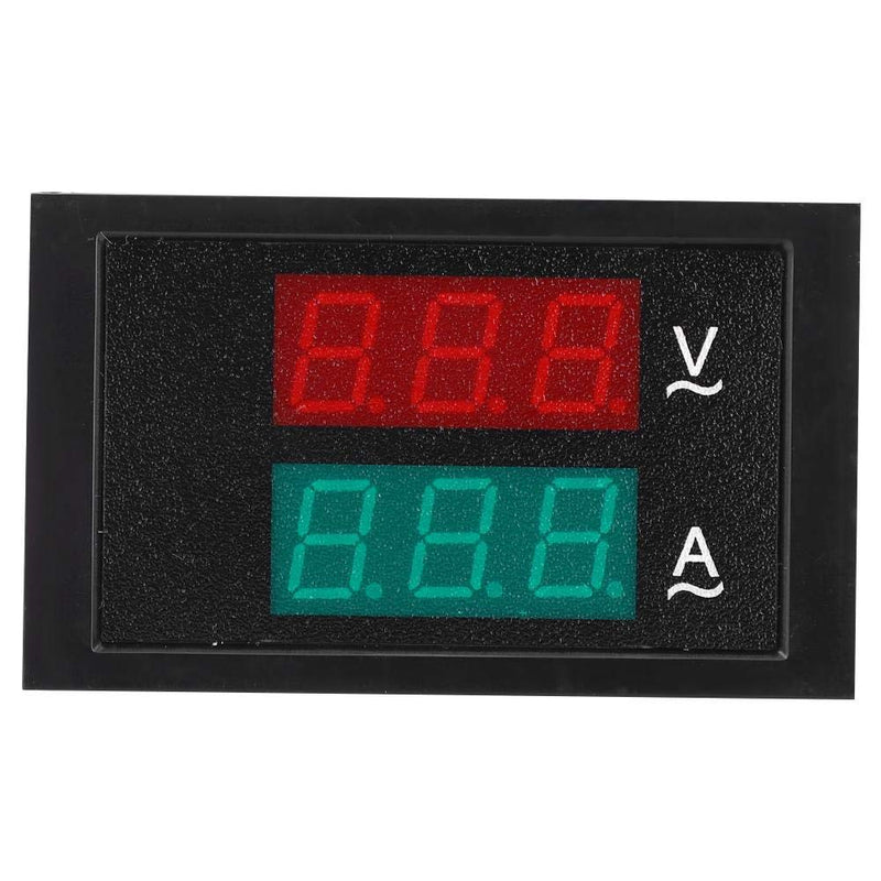 DL85-2042 Ammeter Voltmeter Panel Mounting Meter Display Digital Current Voltage Power Energy Meter Multimeter AC 80V-300V 0-100A Amp Voltage Power Meter Tester