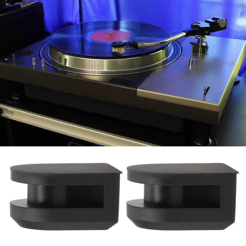 2pcs Turntable Dustcover Rubber Bump Stops Compatible with Technics SL-J11OR