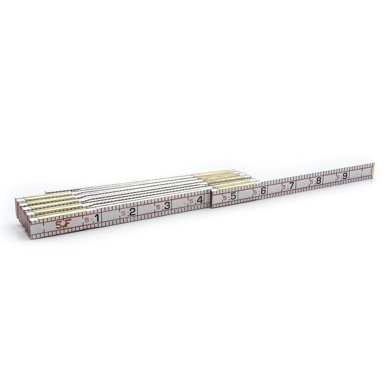 Crescent Lufkin Wood Rule, 5/8X6', Redend Eng, Black - 1066DLN (Pack of 2) 1 Count (Pack of 2)