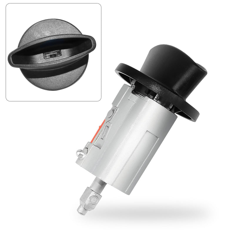 LC6177 Ignition Switch Lock Cylinder W/2 Chip Keys for Ford F150 F250 F350 1999-2003, Mustang 96-2004, Explorer 98-2000, Ranger 99-2000, Expedition 97-02,Excursion 00-05,Crown Victoria&Taurus Vehicles