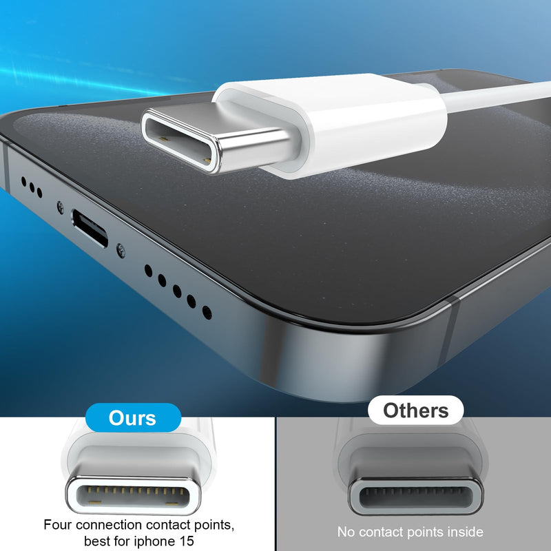 USB C Earbuds for iPhone 17 16 15, 2 Pack Wired with Mic and Remote | USB-C wired earbuds 2-pack with mic and remote for iPhone 17/16/15 and Galaxy, noise isolating for clear calls and sound.