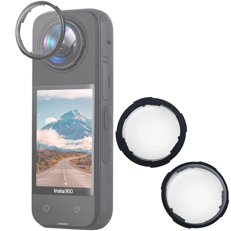 X4 Lens Guards Compatible with Insta360 X4 Premium Lens Protector Glass Protective Cover Lens Guards X4 Accessory