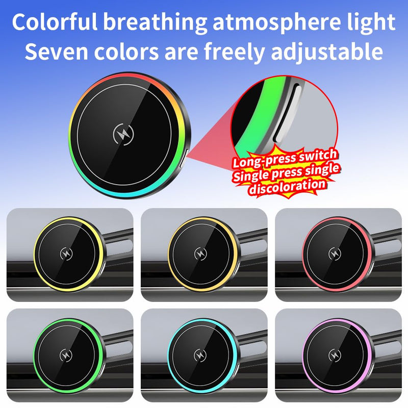 Car Magnetic Phone Mount for Lexus ES 2013 2014 2015 2016 2017 2018 ES350 ES300h Auto Interior Accessories Best Cellphone Holder Fast 15W Wireless Charger Cell Phones Charging Screen Stand