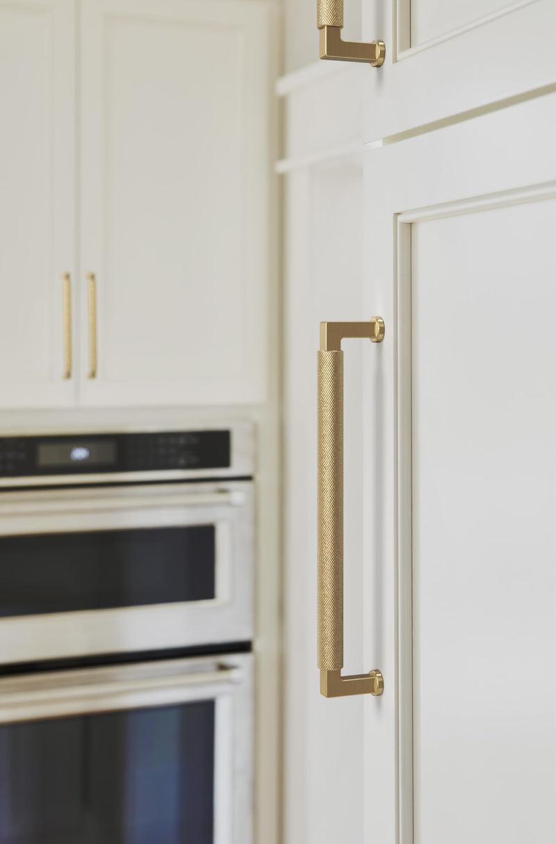 Amerock Balata 7-9/16 inch (192mm) Center-to-Center Champagne Bronze Cabinet Pull, BP37626CZ