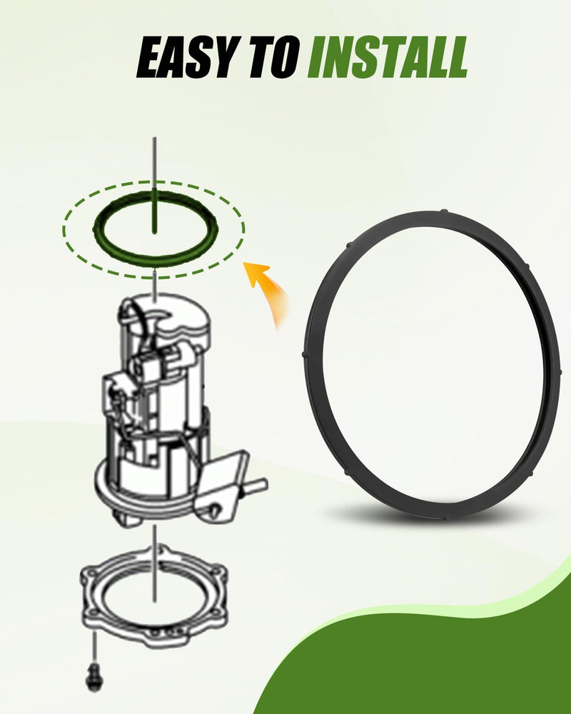 Fuel Pump Tank O-Ring Seal/Gasket 19B-24486-01-00 Fit for Yamaha YZF R6 R1 FZ6 FZ6R FZ8 FZ1, Replacement for Motorcycles