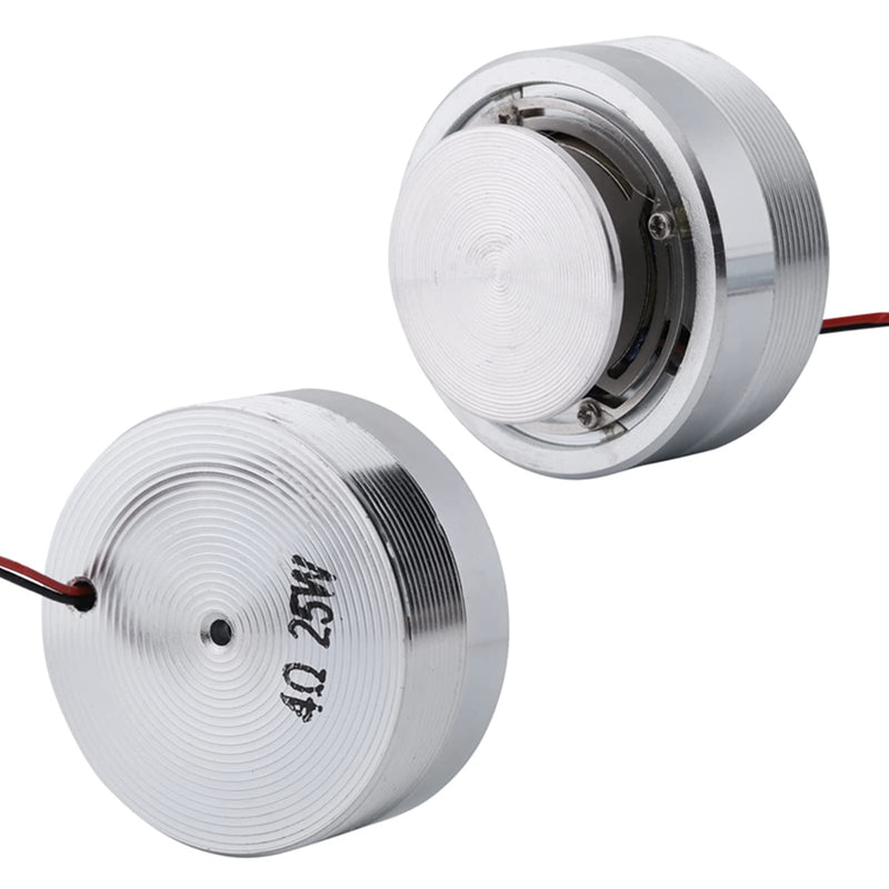 50MM 2 Inch Resonance Speaker Vibration Speaker Moving Coil Full Range 4 Ohm 25W Strong Bass 20Hz to 20kHz for Laptop Phone MP3 CD Audio Playback (8Ω 20W) 8Ω 20W