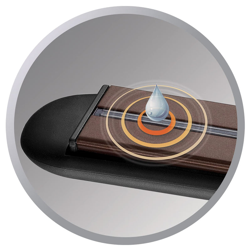 Remington Wet2Straight Pro Hair Straightener - Excl Venting System removes excess water - no need to blow dry. - Moisture sensor- adjusts the temperature of the plates each pass, Up to 230°C, S7970 | Exclusive Venting System Removes Excess Water, No Ne...