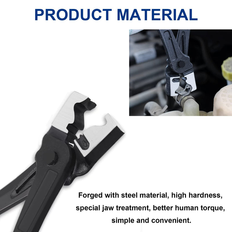 Tnisesm Hose Clamp Pliers Clic-R Type for Automobile Collar Pliers CV Boot Clamp Repair Tools