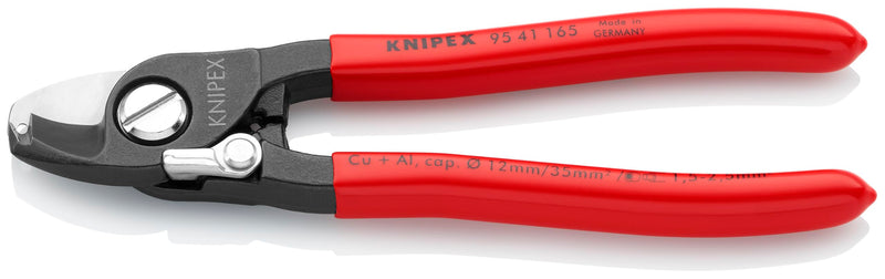KNIPEX Tools - Cable Shears With stripper (9541165) Red