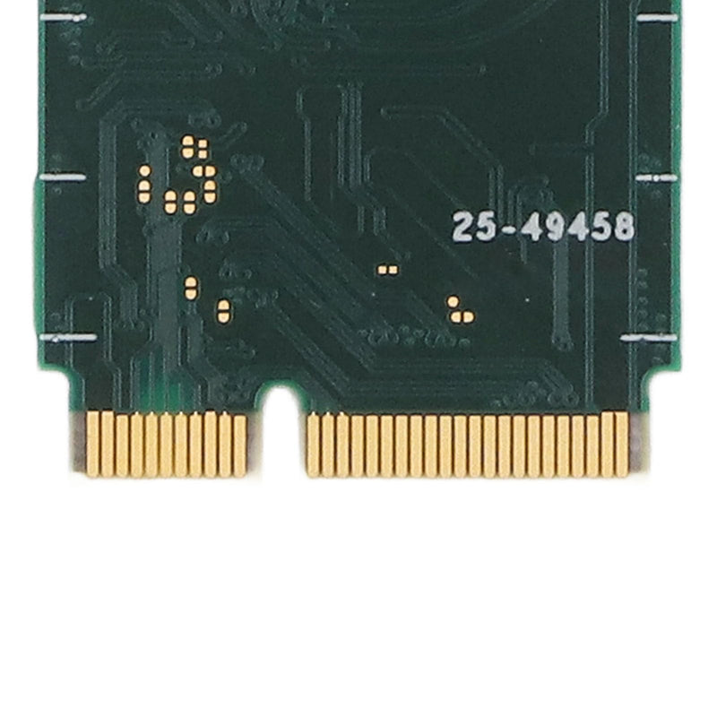 Wire Less Network Card Module, QCNCM865 Wire Less Card 2.4G 5G 6Ghz Triple Band M.2 Bluetooth 5.3 WiFi7 5.8Gbps Wire Less Network Adapter Card Module for 11