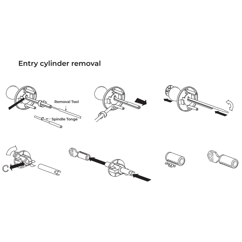 Prime-Line E 2400 Re-Keying Kit – Re-Key a Lock Kit with Pre-Cut Keys for all your Locks to One Key, For Kwikset Brand Locks, 5-Pin Style (1 Kit)