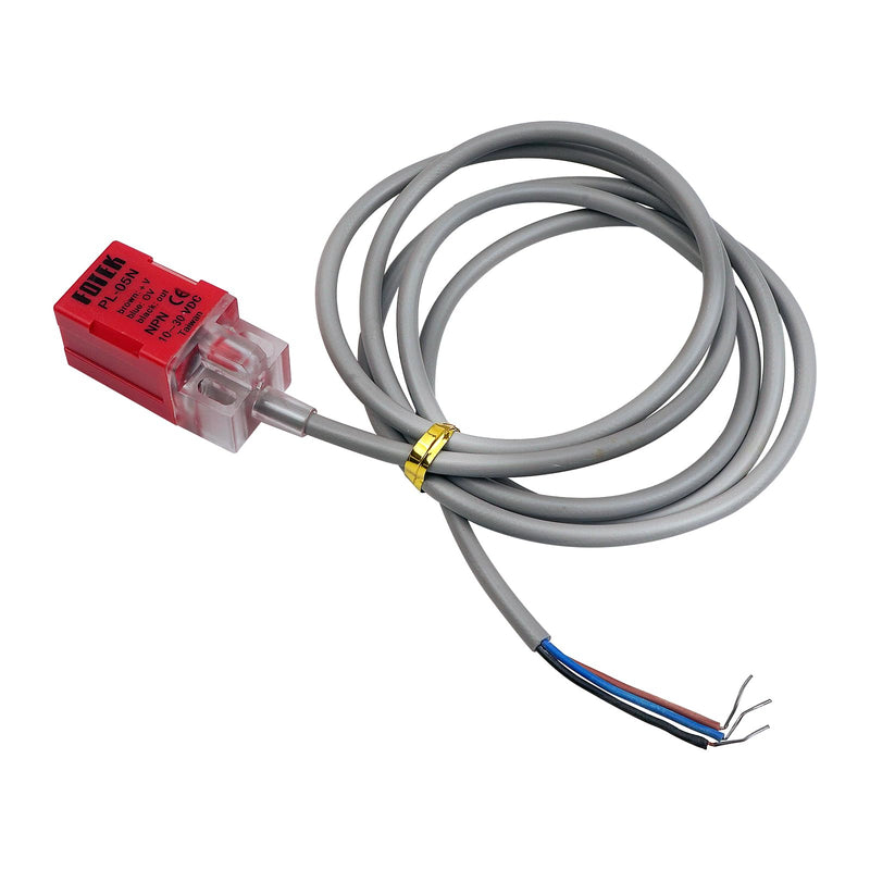 5pcs 5mm PL-05N DC 10-30V NPN NO Square Inductive Proximity Sensor Switch 3-Wire