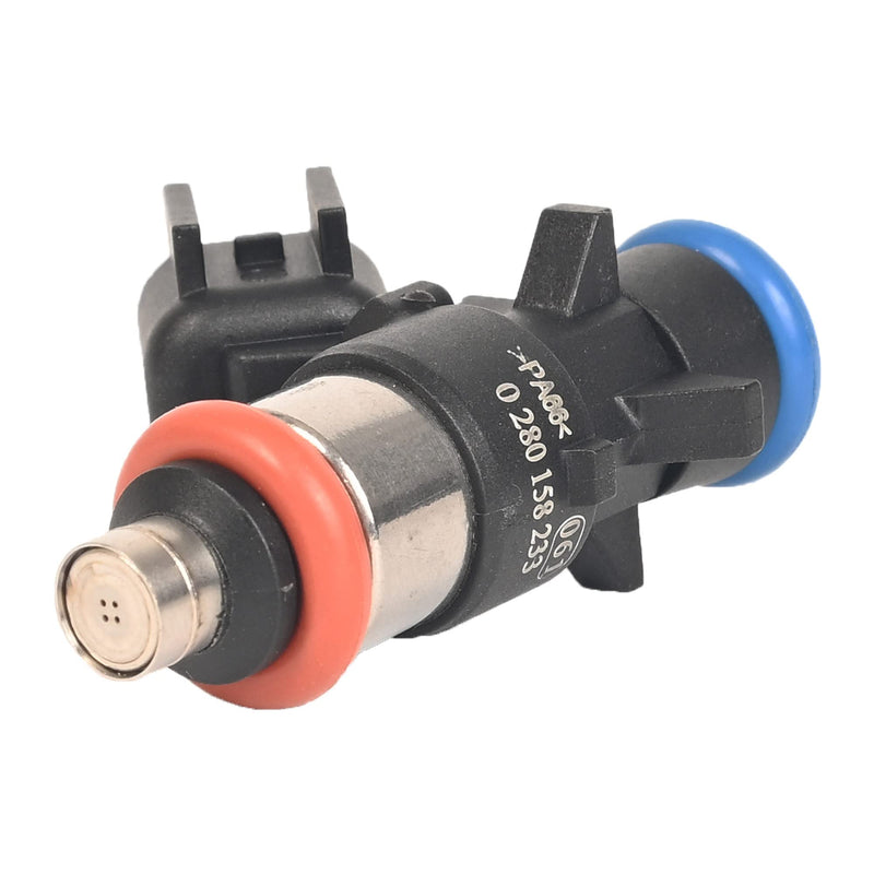Fuel Injectors 0280158233 Compatible with 2011-2017 Chrysler 200/300 Dodge Challenger Charger Jeep Grand Cherokee Wrangler Ram 1500/2500/3500 3.6L Replaces 05184085AC 4 Holes