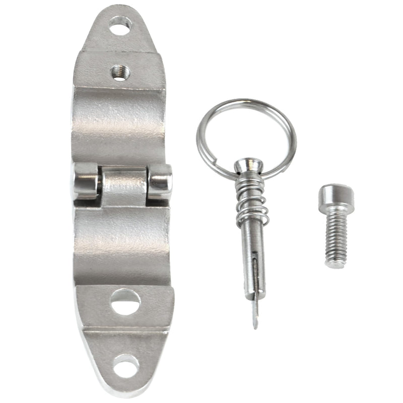 YANYUCB Bimini Top Jaw Slide Marine Stainless Steel 316 Heavy Duty Boat Bimini Canopy Fitting Hardware Tube for Boat Yacht 2 Pack 1 inch