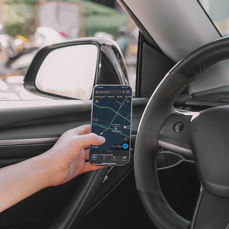 VION Premium Alloy Phone Mount for Tesla Model 3/Y | Fits Model Y Juniper 2026–2025, Model Y 2024–2022, and Model 3 2023–2021; premium alloy design with strong magnetic hold 2026-2022 Model Y, 2023-2021 Model 3