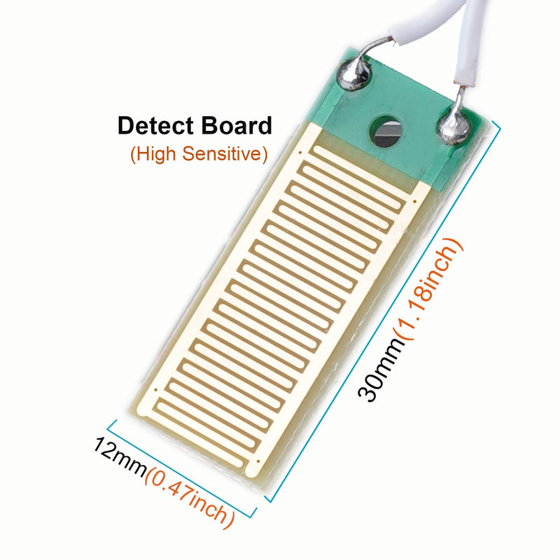 Topvico Water Leak Sensor Detector Flood Alarm for Basement RV Moisture 120dB Work Alone Battery Operated 3 Packs