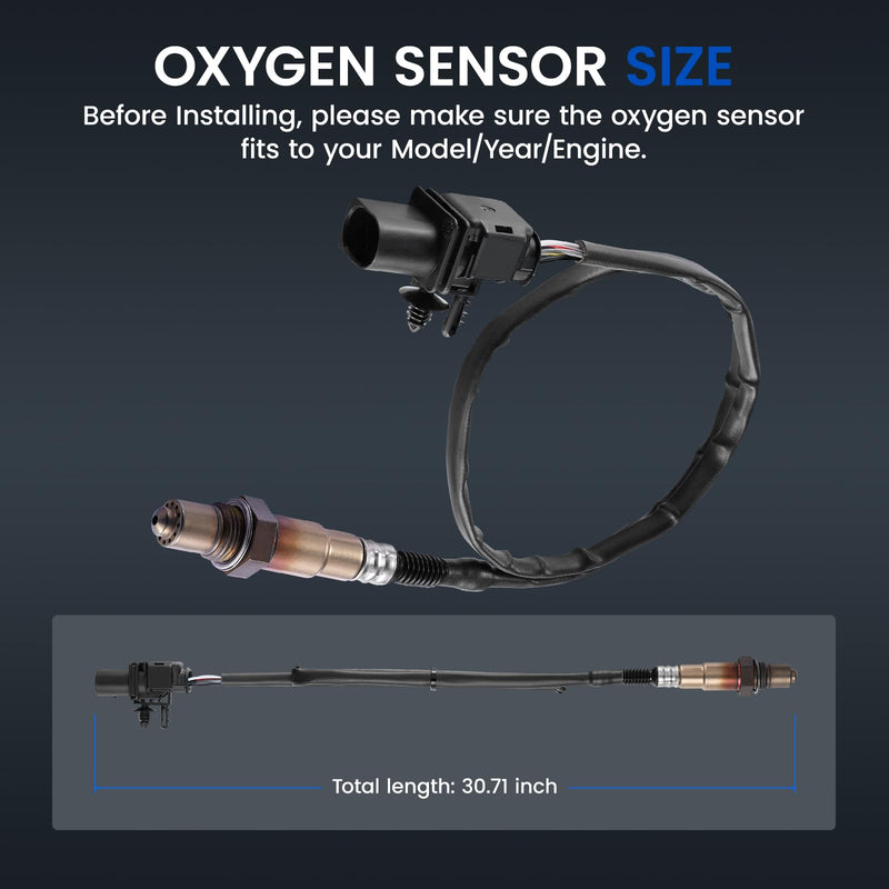 Oxygen O2 Sensor 234-5076 Compatible with Ford Expedition,F-150,Fiesta,Transit-150/250/350/350 HD, 8F9Z9F472E Upstream Replacement Oxygen Sensor Compatible with Lincoln Navigator, 1PCS 1