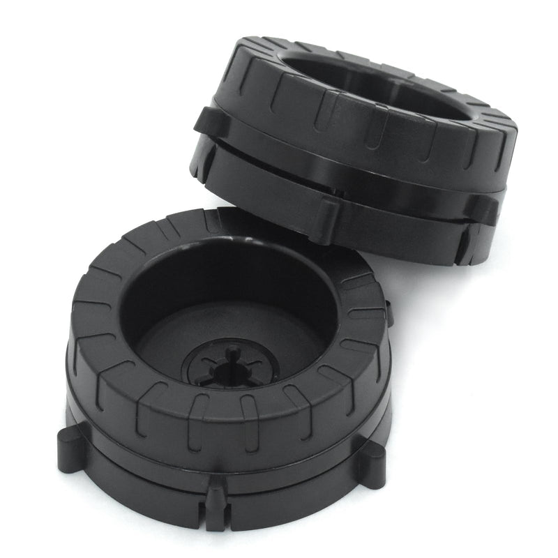 NAB Hub Adapter Pair for 10.5-Inch Reel-to-Reel Tape Recorders | Universal NAB hub adapter pair for 10.5 inch open tape recorders, made for secure mounting and stable use