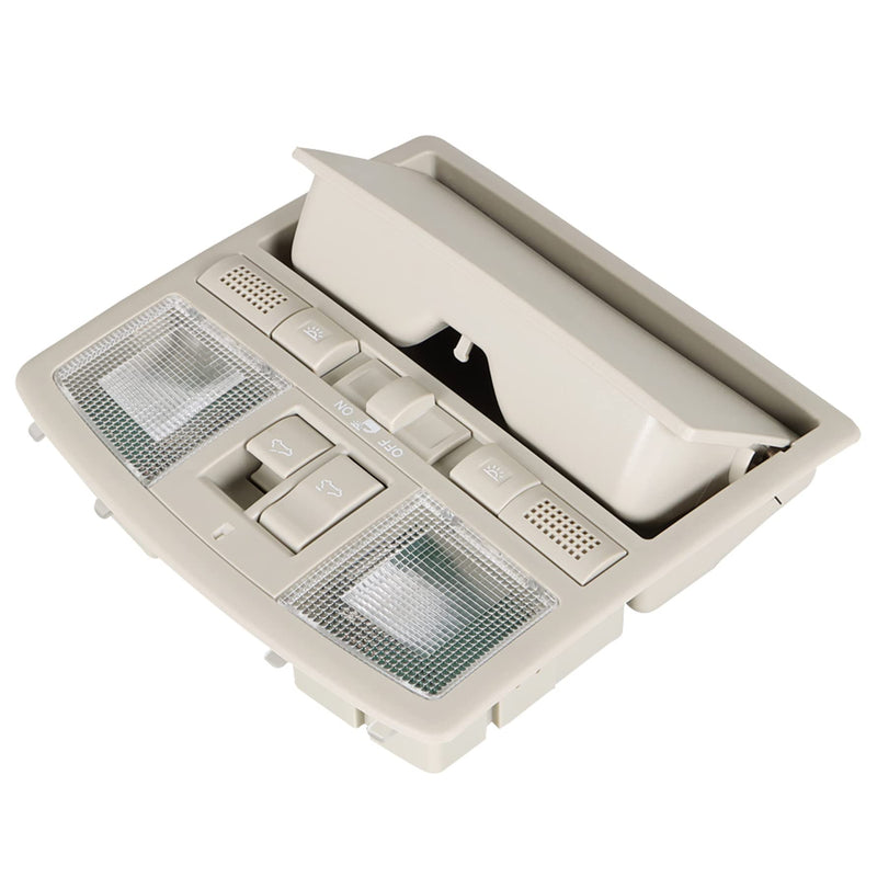 munirater Overhead Console Reading Light Console Replacement for 2009-2011 Mazda 6 Reading Light Beige GS4C-69-970D-30 GS4C69970D75