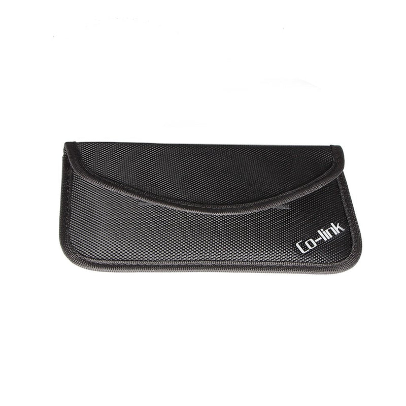 Co-link Cell Phone Anti-tracking Anti-spying GPS Rfid Signal Blocker Pouch Case Bag Handset Function Bag (Black) Black
