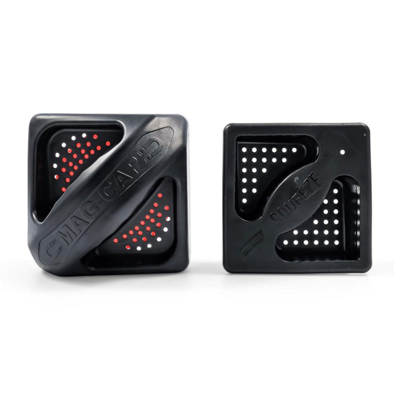 Camco 40310, Magnetic RV Bumper Cap | Features Heavy-Duty Neodymium Magnets, Small Airflow Vent Holes, and Includes a Bonus No-Insect Bumper Cap Magnetic Cap and Squeeze Grip Cap