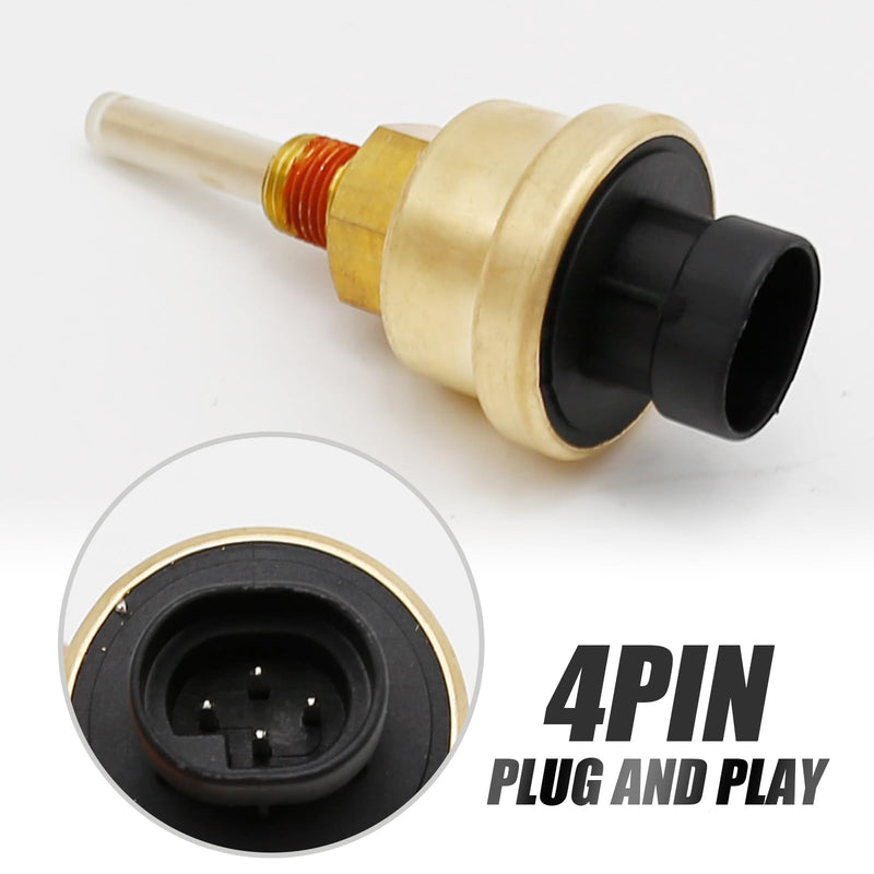 4903489 Coolant Fluid Level Sensor Switch for 3612521 1673785C91 1673785C92 Replacement for Cummins L10 M11 ISM N14 ISX PAI Excavator Spare Part