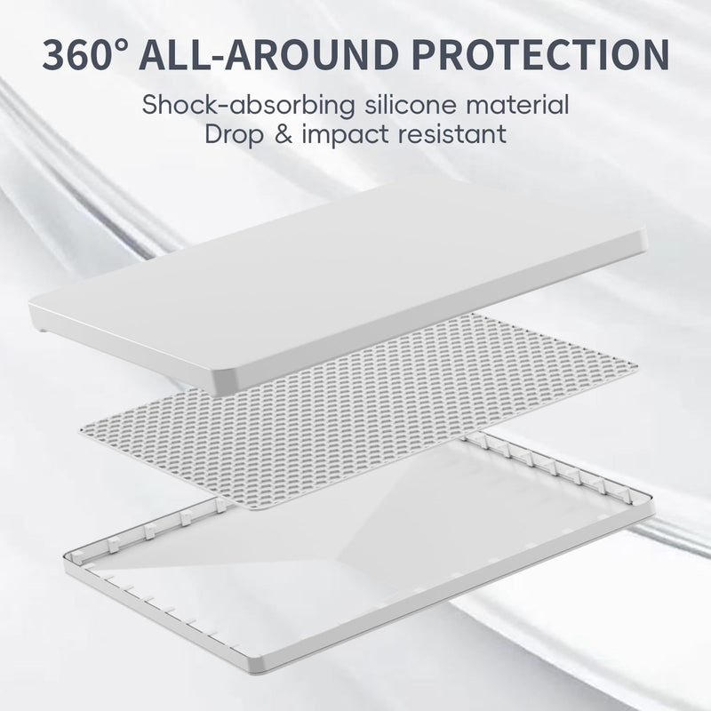 Starlink Mini Protective Cover, Starlink Mini Accessories Silicone Protective Case for Starlink Mini Dish Full Cover-White