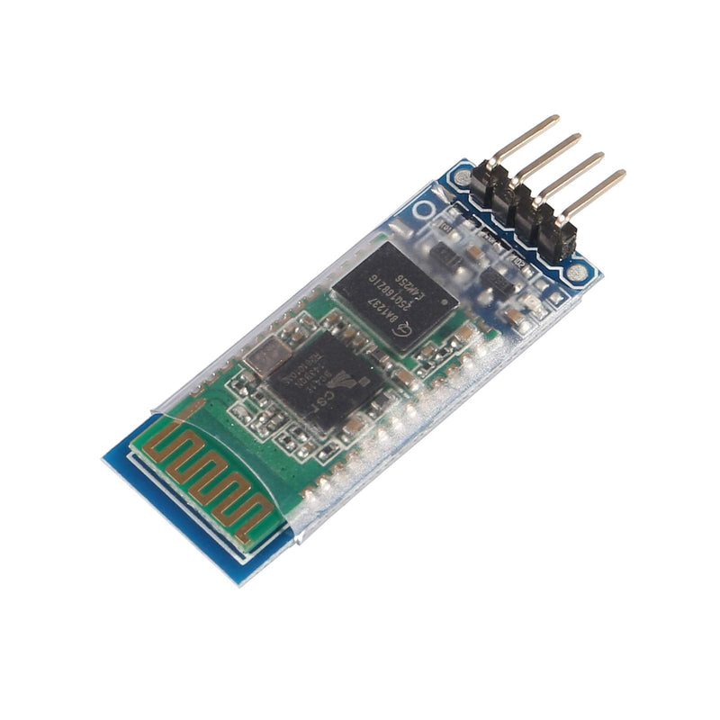 10pcs HC-06 RS232 4 Pin Wireless Bluetooth Serial RF Transceiver Module Bi-Directional Serial Channel Slave Mode for Arduino