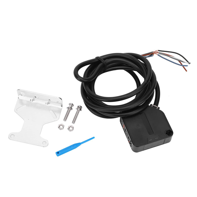Hilitand Photoelectric Switch Diffuse Reflection Sensor Proximity Switch 24‑240V BEN300‑ for Level Detection, Level Control