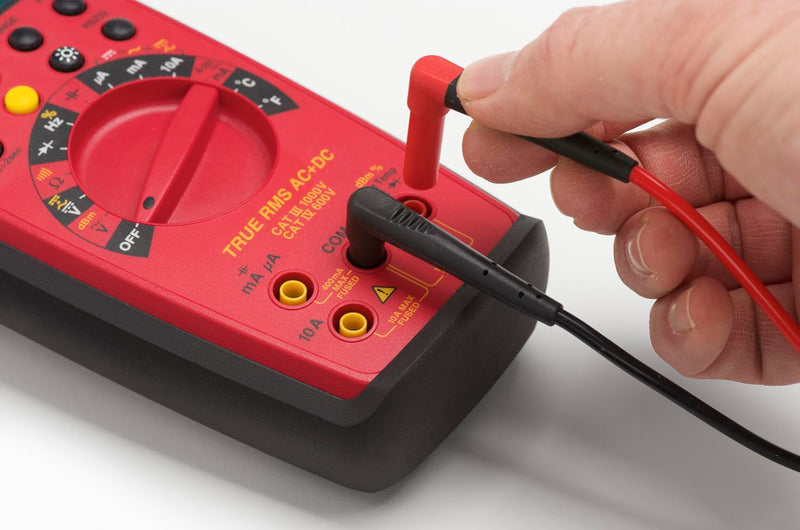 Fluke TL175 Twistguard Test Leads, 2 mm Diameter Probe Tips 56.5"