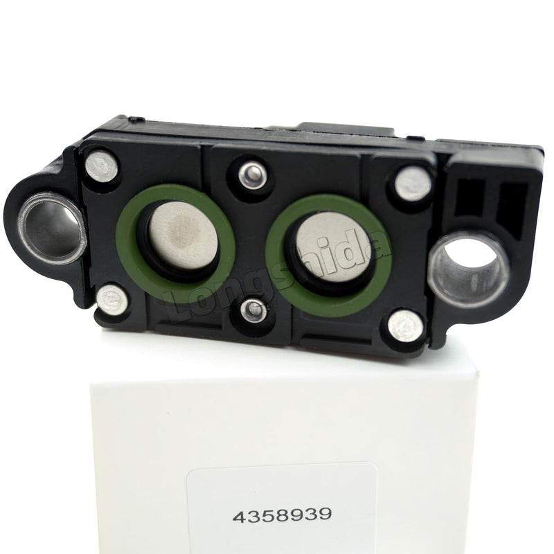 4358939 EGR Pressure Exhaust Gas Pressure Sensor DPF Sensor Differential Pressure Sensor CUM4358939 Compatible with Cummins ISX QSX Engines