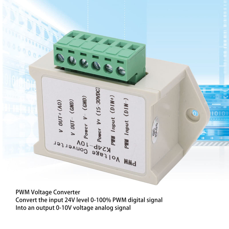 PWM Voltage Converter 24V to 0-10V Analog Stable Connection Widely Used for PLC Interface Switching
