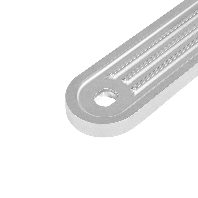 Camoo TSP-1 & TSP-2DP Transom Support Plate Kit for Top Bolt Holes Standard and Lower Bolt Holes Standard (12" x 2" & 15" X 2"), 3/8" Thickness Cast Aluminum, 2 Pack