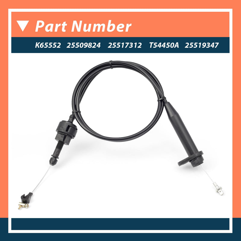 700R4 TV Detent Kickdown Cables 1982-92, 2004R 1981-90，K65552 T54450A 25519347 4L60 kickdown cable 25509824 25517312