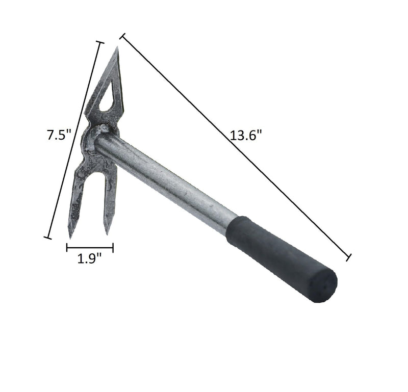 DeWit Comby 2-Tine Cultivator/Diamond Hoe 2-Tine Diamond