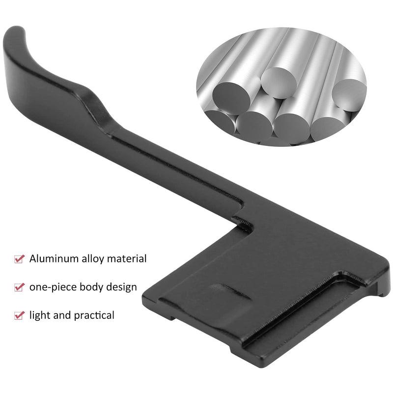 Camera Thumbs Grips, Camera Hot Shoe Thumbs Up Grip for GR2/for X70(Black)