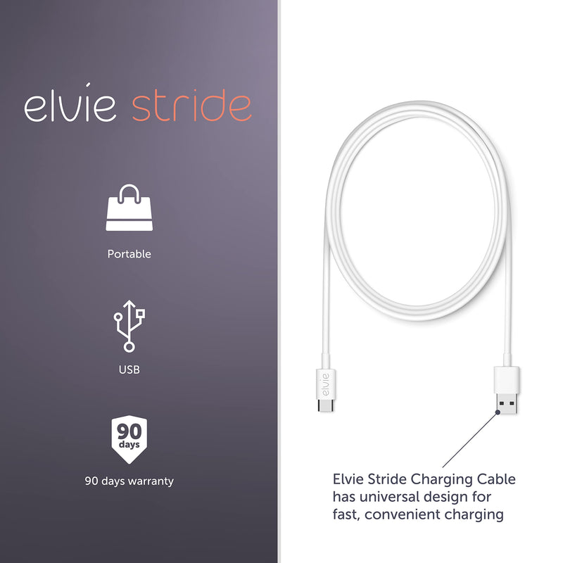 Elvie - Stride Breast Pump Fast Charging USB-C Charging Cable - Connects to and Charges Elvie Stride Breast Pump Hub - Breastfeeding Essentials