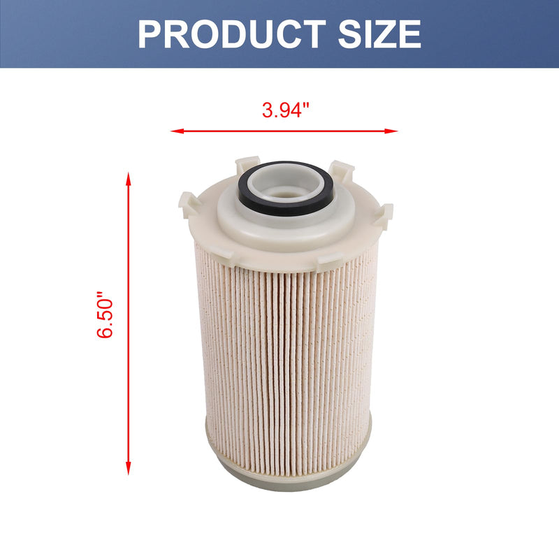 CARMOCAR Fuel Filter Water Separator 68061634AA repacement for 2007-2009 Dodge Ram 2500 3500 6.7L Cummins Diesel, 2008-2009 Dodge Ram 4500 5500 6.7L Cummins Diesel 68061634AA, 5257768