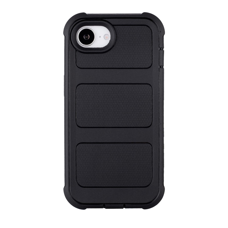 for Defender Phone Case iPhone 17e Case Belt Clip Holster Kickstand Black | for iPhone 17 e Case Heavy Duty iPhone17e Phone Case Rugged Dustproof Port Sturdy Protective Cover for Phone Case 17e Black