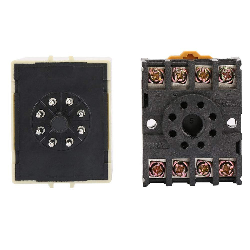 Liquid Level Relay, CJY7-GP/-714 220V 50/60hz -10~ Level Relay Controller with Base for Civil Construction, Water Towers, Sewage Treatment