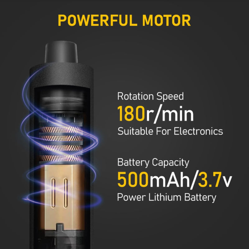 Mini Electric Screwdriver Set,3.7V Cordless Precision Screwdriver Set with 50 in 1 Magnetic Bits,Magnetic Storage,5 Torque Setting,LED Display,Small Repair Tool Kit for Computers,Phones,Watches (Grey) Grey