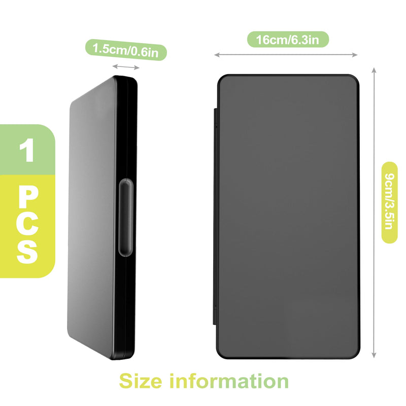 24 Slots Game Card Case Compatible with Nintendo Switch OLED Lite Portable Cartridge Storage Box Hard Shell Protective Holder with Micro SD Memory Slots Black