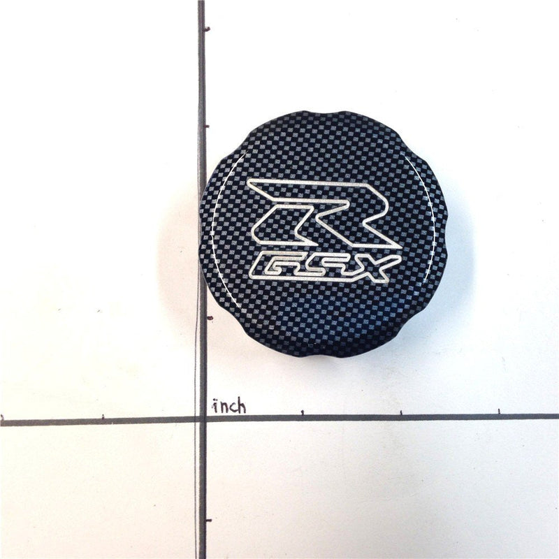 XKMT-Carbon Billet Aluminum Brake Fluid Reservoir Cap Cover"GSXR" Engraved Compatible With 1992-2012 GSXR 600/1988-2012 GSXR 750/2001-2012 GSXR 1000 [B017QV9KXI]