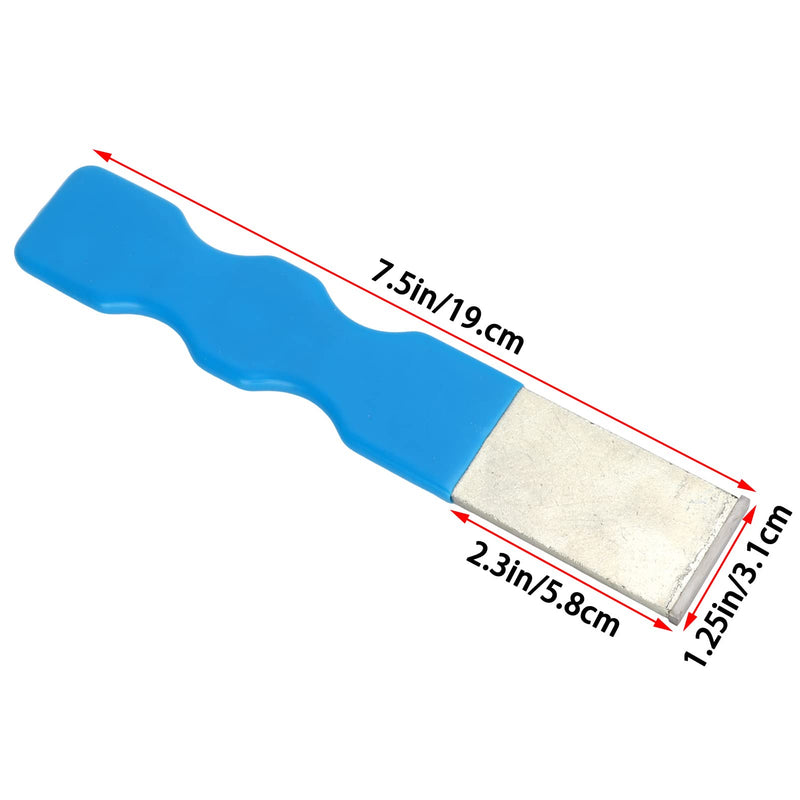 Car Carbide Scraper Tool 1‑1/4 inch Metal Carbide Gasket Scraper Tool With Ergonomic Handle, Portable Versatile Carbide Surface Scraper, Universal Denibbing Tool for Stubborn Gaskets Remove
