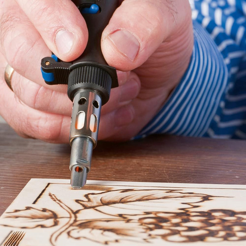 Dremel VersaTip Precision Butane Torch - Long Lasting Cordless Soldering Iron - Perfect for Pyrography, Paint Removal, & Heat Embossing (2000-7) 2000-7